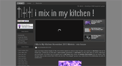 Desktop Screenshot of imixinmykitchen.com